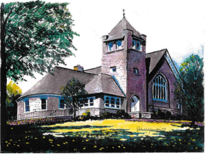 church-drawing